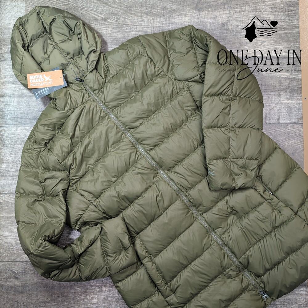 Eddie Bauer Puffer Parka Jacket Size 2XL